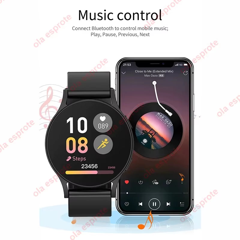 Upgrade Your Lifestyle with the 2024 Samsung Galaxy Watch 7: Smart NFC Technology, Bluetooth Calling, and HD 360° Display for Men and Women