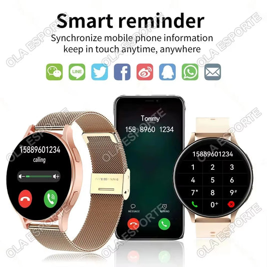 Upgrade Your Lifestyle with the 2024 Samsung Galaxy Watch 7: Smart NFC Technology, Bluetooth Calling, and HD 360° Display for Men and Women