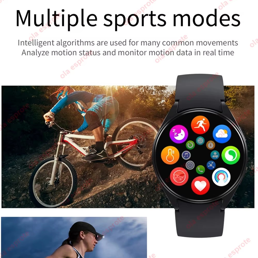 Upgrade Your Lifestyle with the 2024 Samsung Galaxy Watch 7: Smart NFC Technology, Bluetooth Calling, and HD 360° Display for Men and Women