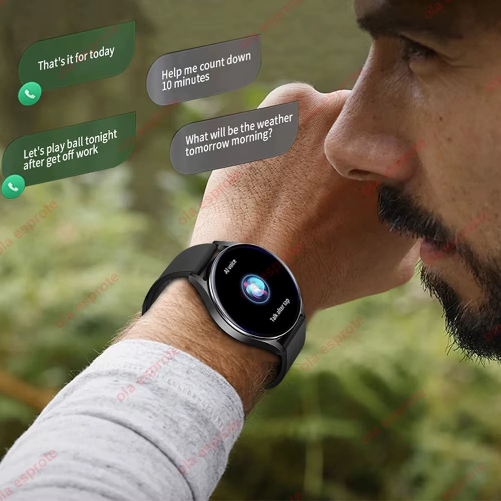 Upgrade Your Lifestyle with the 2024 Samsung Galaxy Watch 7: Smart NFC Technology, Bluetooth Calling, and HD 360° Display for Men and Women