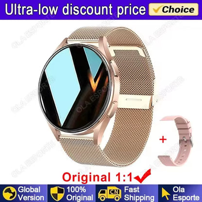 Upgrade Your Lifestyle with the 2024 Samsung Galaxy Watch 7: Smart NFC Technology, Bluetooth Calling, and HD 360° Display for Men and Women